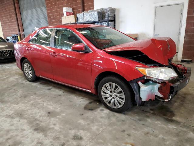 4T1BF1FK9CU537304 - 2012 TOYOTA CAMRY BASE RED photo 4