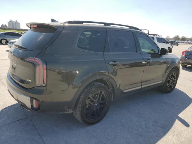 5XYP5DGC1PG337157 - 2023 KIA TELLURIDE SX GREEN photo 3