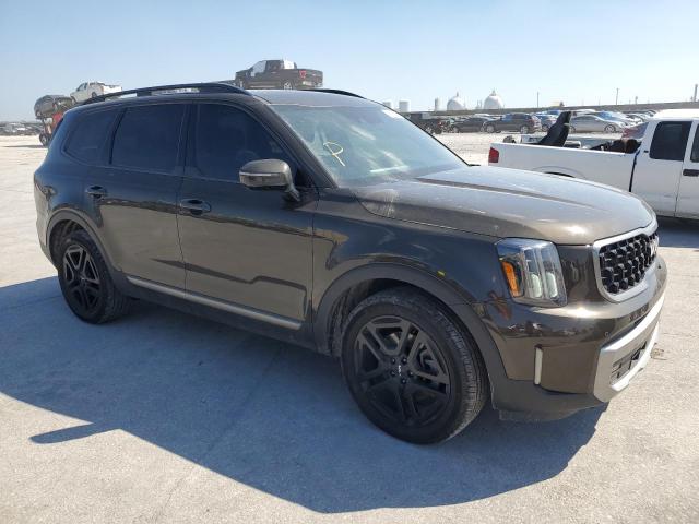 5XYP5DGC1PG337157 - 2023 KIA TELLURIDE SX GREEN photo 4