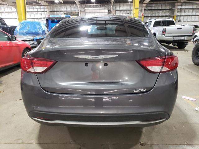 1C3CCCAB2FN502756 - 2015 CHRYSLER 200 LIMITED GRAY photo 6