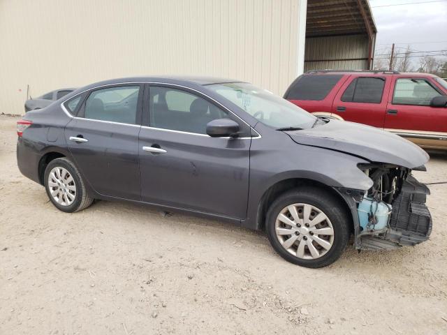 3N1AB7AP8EL674252 - 2014 NISSAN SENTRA S GRAY photo 4