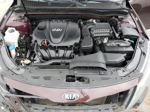 5XXGM4A70FG410374 - 2015 KIA OPTIMA LX BURGUNDY photo 11