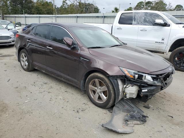 5XXGM4A70FG410374 - 2015 KIA OPTIMA LX BURGUNDY photo 4