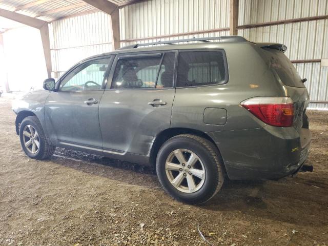 5TDZK3EH0AS003691 - 2010 TOYOTA HIGHLANDER GRAY photo 2