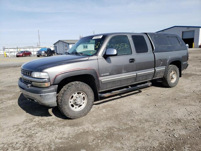 1GCGK29U6YE130941 - 2000 CHEVROLET SILVERADO K2500 GRAY photo 1