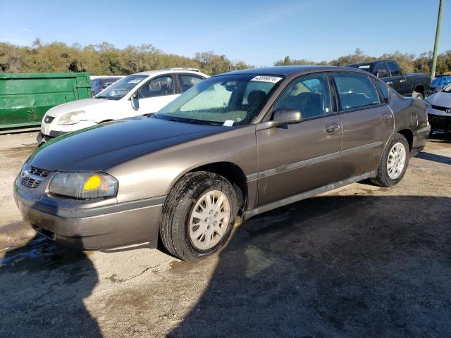 2G1WF55E929305640 - 2002 CHEVROLET IMPALA GRAY photo 1