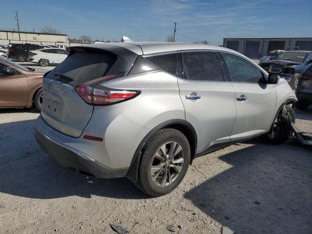 5N1AZ2MG8JN198114 - 2018 NISSAN MURANO S SILVER photo 3