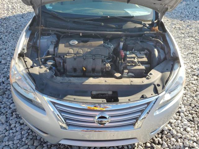 3N1AB7AP8DL685007 - 2013 NISSAN SENTRA S SILVER photo 11