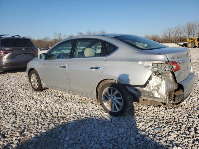 3N1AB7AP8DL685007 - 2013 NISSAN SENTRA S SILVER photo 2