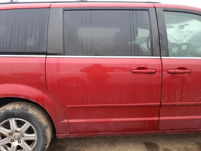 2A8HR54P78R668322 - 2008 CHRYSLER TOWN & COU TOURING მუქწითელი ფოტო 11