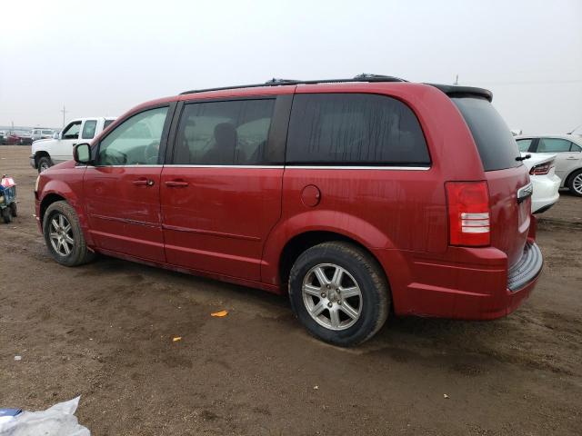 2A8HR54P78R668322 - 2008 CHRYSLER TOWN & COU TOURING მუქწითელი ფოტო 2