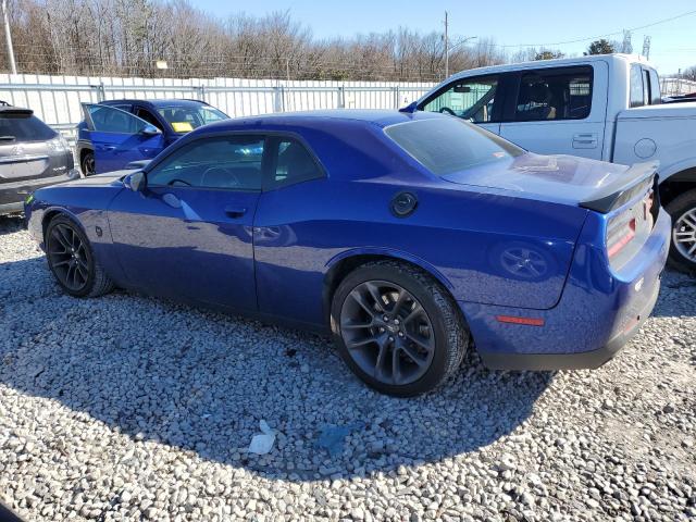 2C3CDZFJ4LH221627 - 2020 DODGE CHALLENGER R/T SCAT PACK BLUE photo 2