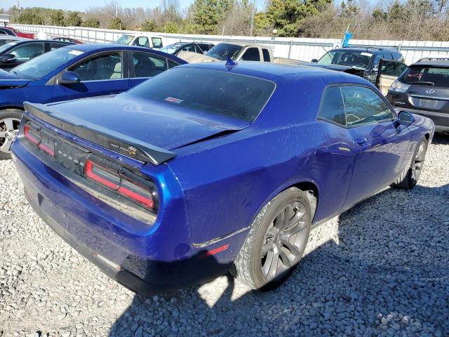 2C3CDZFJ4LH221627 - 2020 DODGE CHALLENGER R/T SCAT PACK BLUE photo 3