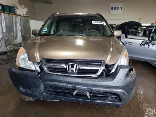 JHLRD78812C023130 - 2002 HONDA CR-V EX BROWN photo 5