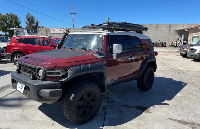 JTEBU4BF5AK092651 - 2010 TOYOTA FJ CRUISER BURGUNDY photo 2