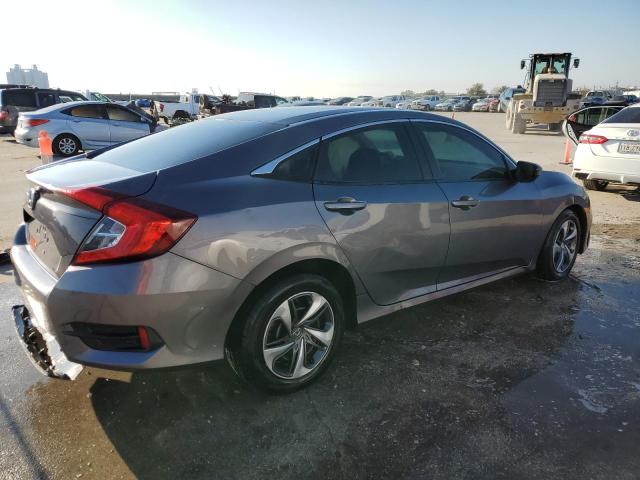 19XFC2F61LE023033 - 2020 HONDA CIVIC LX GRAY photo 3