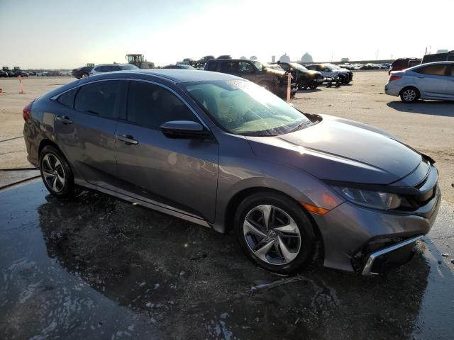 19XFC2F61LE023033 - 2020 HONDA CIVIC LX GRAY photo 4