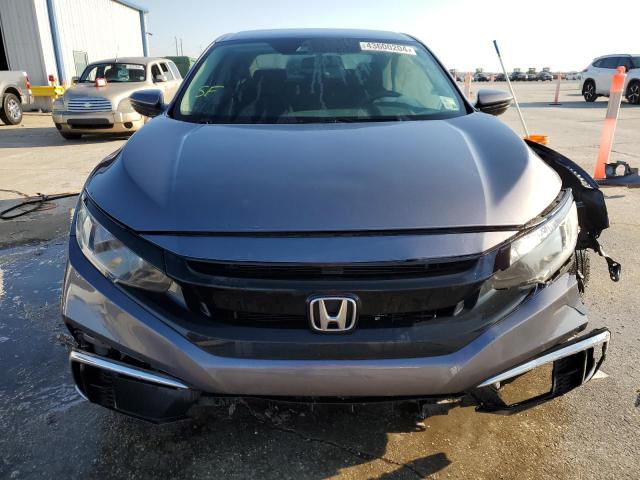 19XFC2F61LE023033 - 2020 HONDA CIVIC LX GRAY photo 5