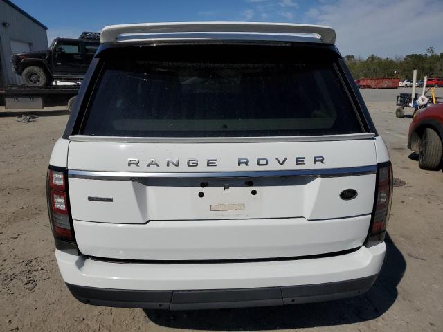 SALGV2TF4FA230406 - 2015 LAND ROVER RANGE ROVE AUTOBIOGRAPHY WHITE photo 6
