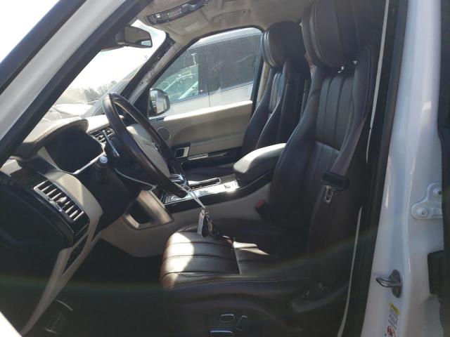 SALGV2TF4FA230406 - 2015 LAND ROVER RANGE ROVE AUTOBIOGRAPHY WHITE photo 7