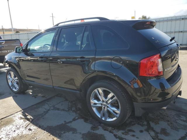 2FMDK4JC8DBA13462 - 2013 FORD EDGE SEL BLACK photo 2