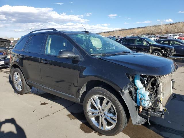 2FMDK4JC8DBA13462 - 2013 FORD EDGE SEL BLACK photo 4