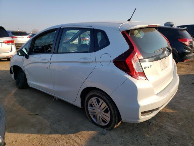 3HGGK5H41KM717344 - 2019 HONDA FIT LX WHITE photo 2