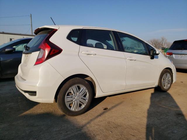 3HGGK5H41KM717344 - 2019 HONDA FIT LX WHITE photo 3