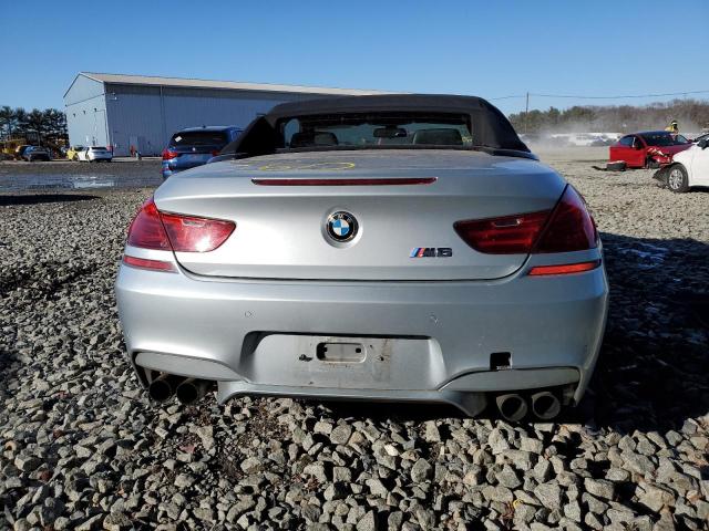 WBSLZ9C56DDZ77844 - 2013 BMW M6 SILVER photo 6