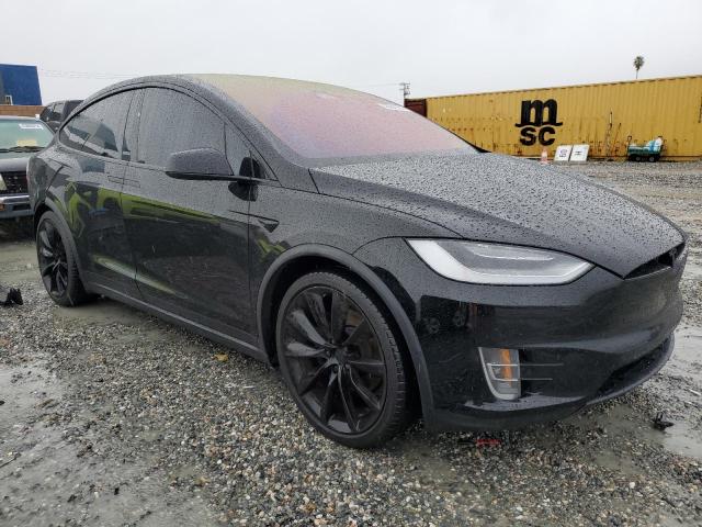 5YJXCAE26LF250421 - 2020 TESLA MODEL X BLACK photo 4