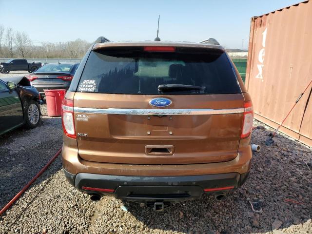 1FMHK7D85BGA30431 - 2011 FORD EXPLORER XLT BROWN photo 6