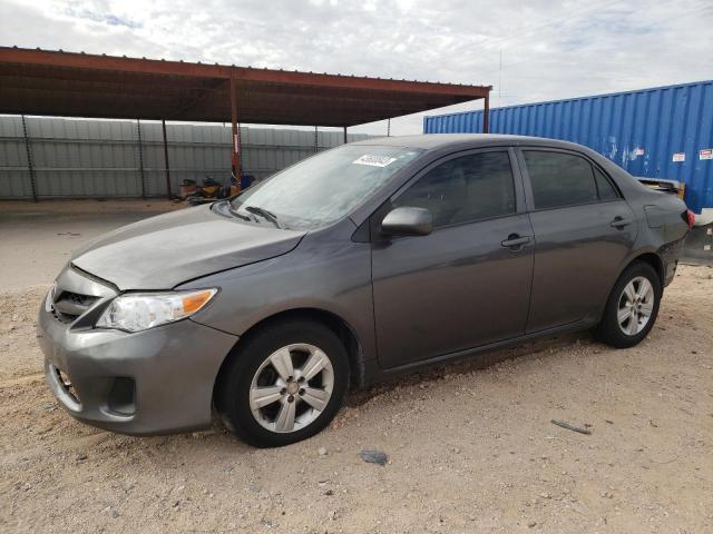 5YFBU4EE1DP090201 - 2013 TOYOTA COROLLA BASE GRAY photo 1