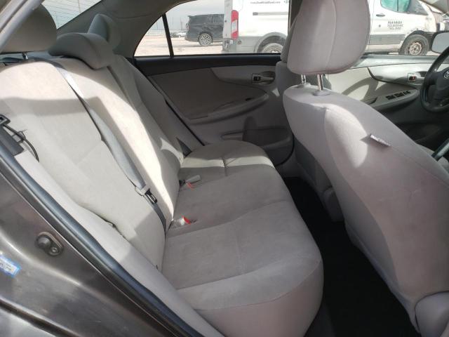 5YFBU4EE1DP090201 - 2013 TOYOTA COROLLA BASE GRAY photo 10