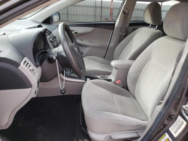 5YFBU4EE1DP090201 - 2013 TOYOTA COROLLA BASE GRAY photo 7
