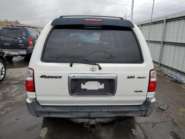 JT3HN86RX20371358 - 2002 TOYOTA 4RUNNER SR5 WHITE photo 6