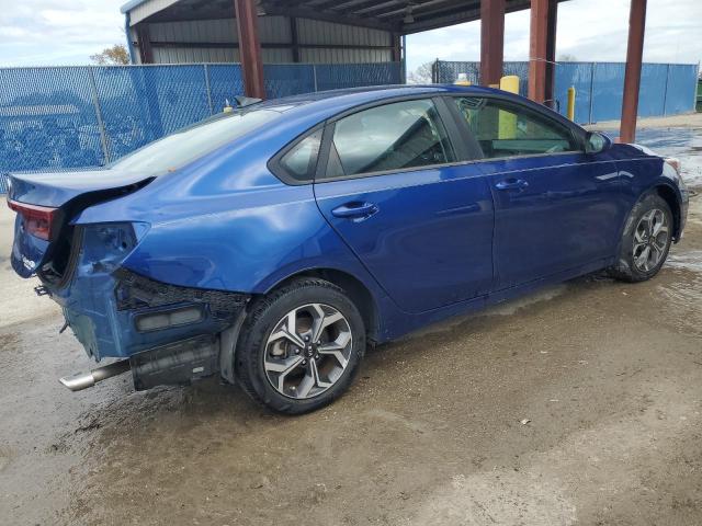 3KPF24AD4KE049600 - 2019 KIA FORTE FE BLUE photo 3