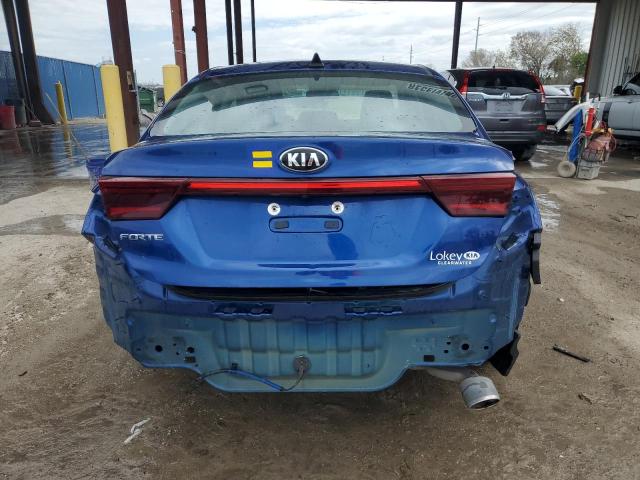 3KPF24AD4KE049600 - 2019 KIA FORTE FE BLUE photo 6