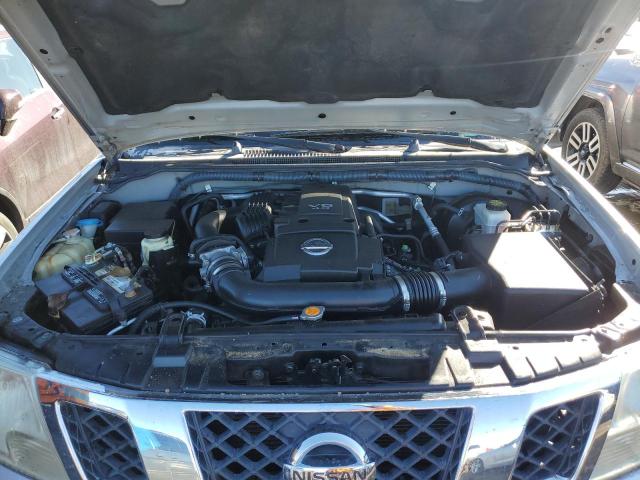 1N6AD0CU2AC428673 - 2010 NISSAN FRONTIER KING CAB SE SILVER photo 11