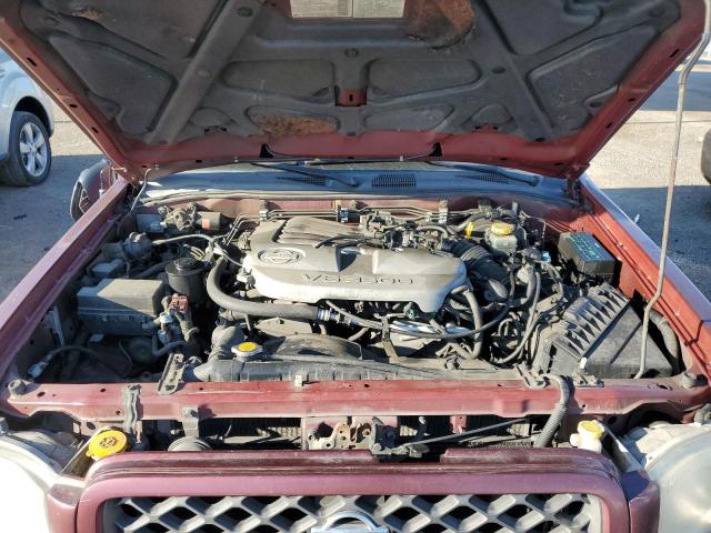 JN8DR07X31W509951 - 2001 NISSAN PATHFINDER LE BURGUNDY photo 11