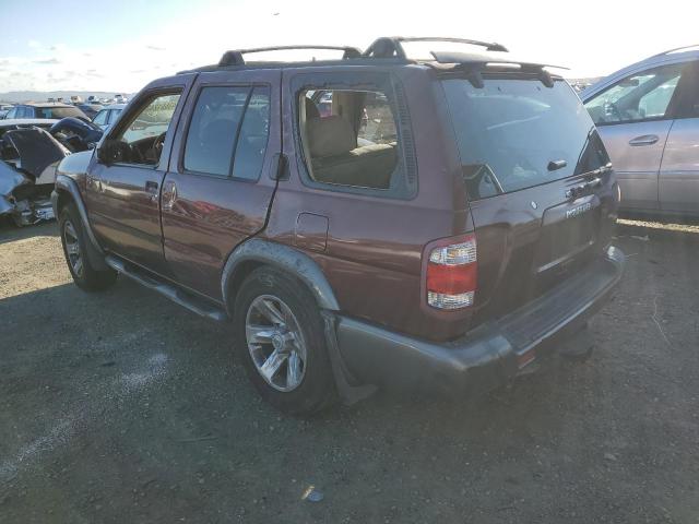 JN8DR07X31W509951 - 2001 NISSAN PATHFINDER LE BURGUNDY photo 2