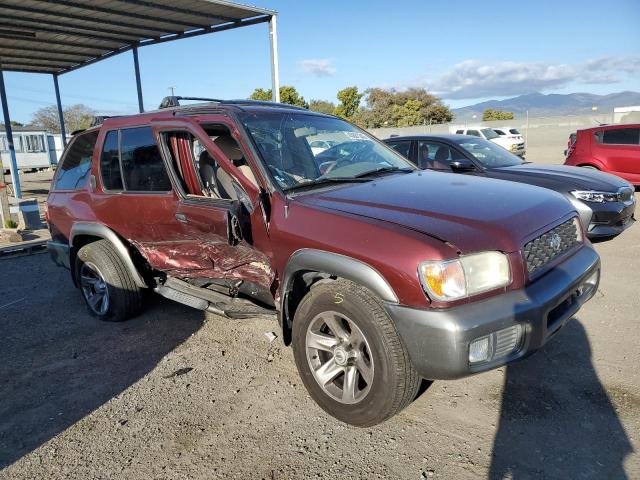 JN8DR07X31W509951 - 2001 NISSAN PATHFINDER LE BURGUNDY photo 4