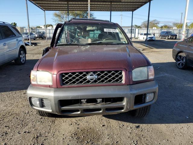JN8DR07X31W509951 - 2001 NISSAN PATHFINDER LE BURGUNDY photo 5
