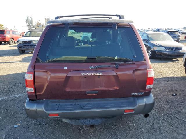JN8DR07X31W509951 - 2001 NISSAN PATHFINDER LE BURGUNDY photo 6