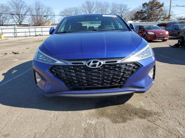 KMHD04LB0KU854998 - 2019 HYUNDAI ELANTRA SPORT BLUE photo 5