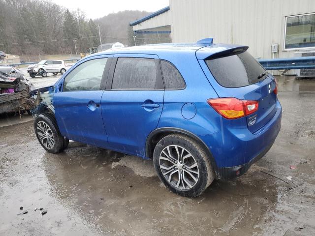 JA4AR3AU7HZ068567 - 2017 MITSUBISHI OUTLANDER ES BLUE photo 2