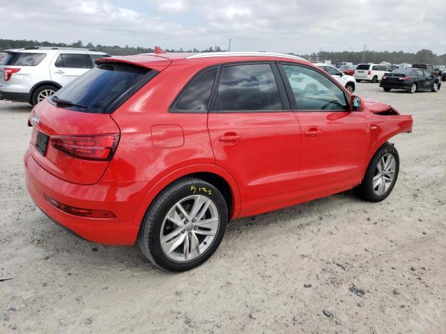 WA1BCCFS9JR015596 - 2018 AUDI Q3 PREMIUM RED photo 3