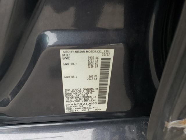 1N4AL3AP5DC210063 - 2013 NISSAN ALTIMA 2.5 GRAY photo 12