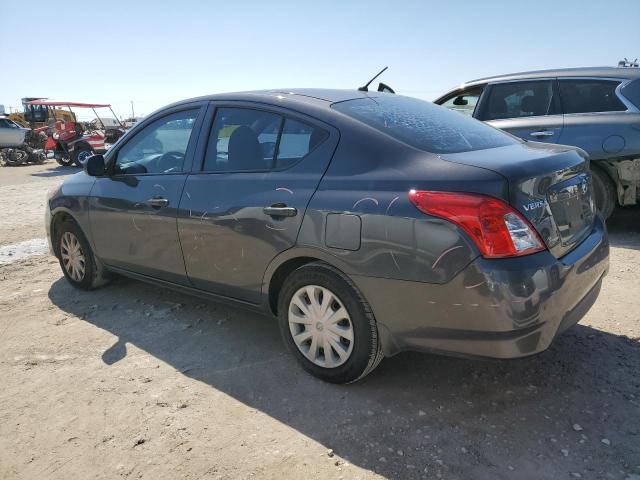 3N1CN7AP8FL806492 - 2015 NISSAN VERSA S CHARCOAL photo 2