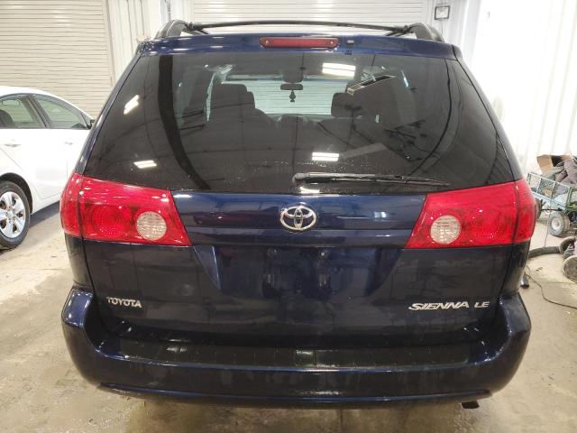 5TDZA23C86S494040 - 2006 TOYOTA SIENNA CE BLUE photo 6