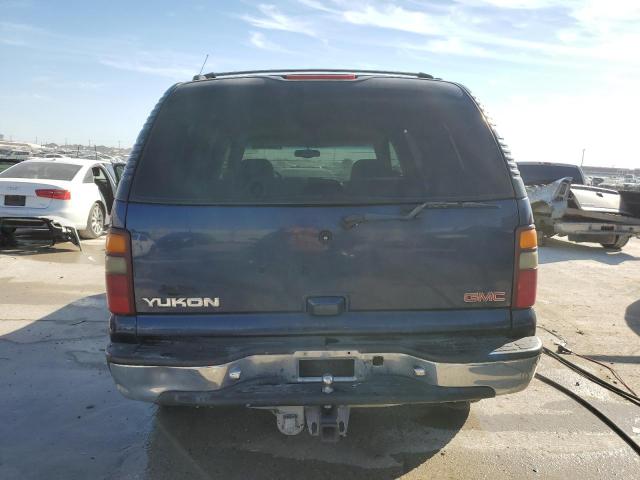 1GKEC13T21R174579 - 2001 GMC YUKON BLUE photo 6